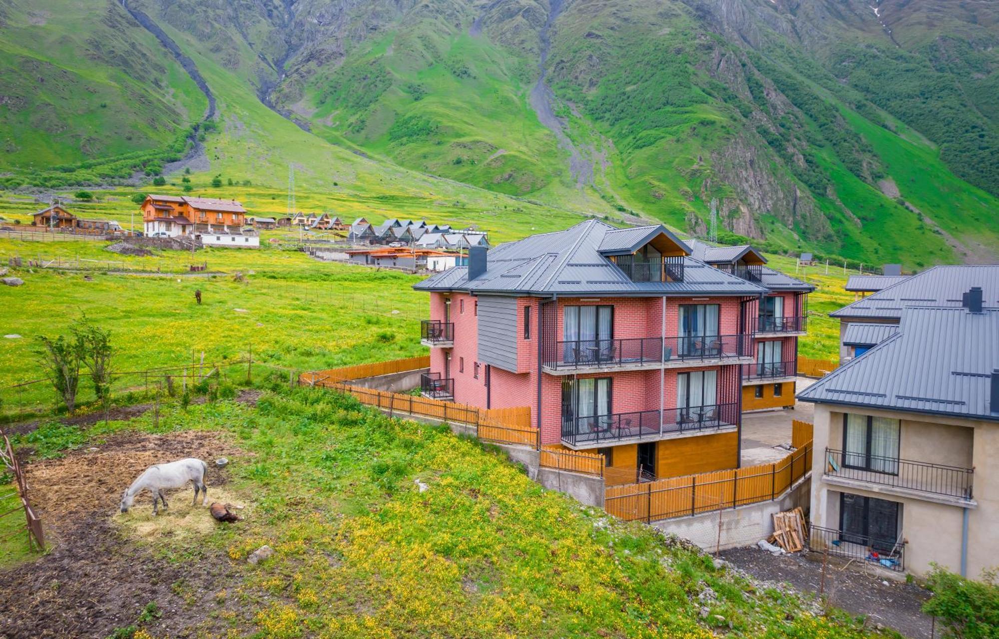 Devdaraki Apartments Kazbegi Dış mekan fotoğraf